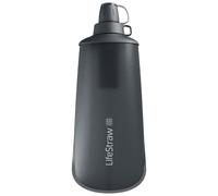 Lifestraw - Borraccia Filtrante - Flex Basic Peak Serie 1L - Dark Grey (Filtre + Gourde) - Nero