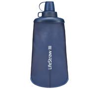 Bottiglia pieghevole lifestraw flex peak series da 650 ml blu