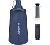 Lifestraw - Flasque con filtro - Flex Basic 650ml (+ Filtre) Mountain Blue - Blu navy