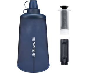 LIFESTRAW Flex Basic Filtre + Gourde Ps650ml Mountain - Unisex - Blu - Taglia unica- modello 2026
