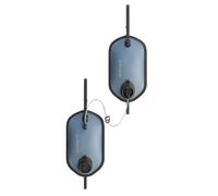 LIFESTRAW Flex Gravity Bag Peak Serie 8l+8l - Unisex - Blu / Grigio / Nero - Taglia unica- modello 2026