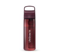 LifeStraw Go 2.0 Bottiglia con Filtro per Acqua 22oz Merlot Me Away LGV422MRWW