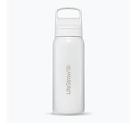 LifeStraw Go 2.0 Bottiglia Filtro Acqua in Acciaio Inox 1L Bianca LGV41SWHWW