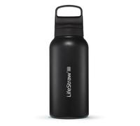 LifeStraw Go 2.0 Bottiglia Filtro Acqua in Acciaio Inox 1L Nero LGV41SBKWW