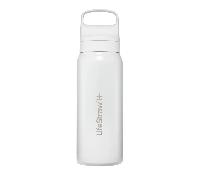 LifeStraw Go 2.0 Bottiglia Filtro Acqua in Acciaio Inox 24oz Bianca LGV42SWHWW