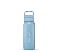 Lifestraw Go 2.0 Bottiglia da viaggio in acciaio con filtro 700ml blu islandese (700 ml)