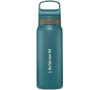 LifeStraw Go 2.0 Stainless Steel Water Filter Bottle 700ml, Tundra LGV42STDWW