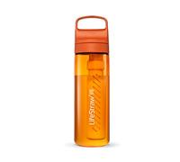 LifeStraw Go 2.0 Water Filter Bottle 650ml, Arancione 650ml Kyoto Orange