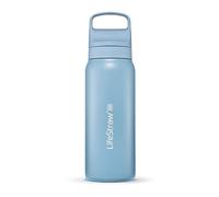 Lifestraw Go 2.0 Bottiglia da viaggio in acciaio con filtro 700ml blu islandese (700 ml)
