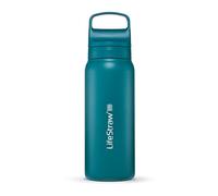 Lifestraw Go 2.0 Bottiglia da viaggio in acciaio con filtro 700 ml lagoon teal (700 ml)