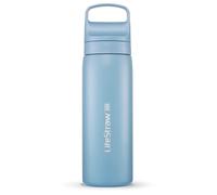 Lifestraw Go 2.0 Bottiglia da viaggio in acciaio con filtro 700ml blu islandese (700 ml)