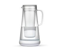 LifeStraw Home Brocca in Vetro e Silicone Base 7 Tazze Bianco