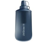LifeStraw Peak Series - Bottiglia da spremere pieghevole, 650 ml, blu scuro 650ml Mountain Blue