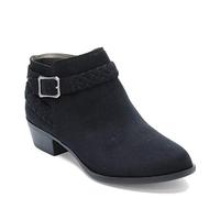 LifeStride Adriana Bootie alla Caviglia, Stivaletto Donna, Black Micro, 35 EU
