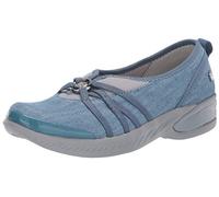LifeStride BZees Ballerine Niche Donna, Tessuto Denim Lavato, 37.5 EU