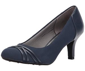 LifeStride Donna Pascal Pump, Lux Navy, 40.5 EU