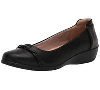 LifeStride Impact, Mocassino Donna, Nero, 36.5 EU Larga