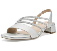 LifeStride Joy, Sandali con Tacco Donna, Argento, 38.5 EU Larga