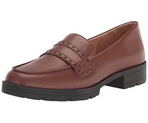 LifeStride London Loafer, Mocassino Donna, Marrone Noce, 40.5 EU