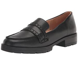 LifeStride London Loafer, Mocassino Donna, Nero, 40 EU Larga
