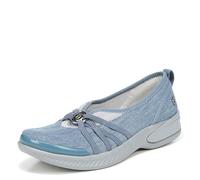 LifeStride Niche Slip on, Scarpe da Ginnastica Donna, Washed Denim Fabric, 40 EU Larga