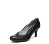LifeStride Parigi, Vestito Pompa Donna, Nero Liscio, 42.5 EU Larga