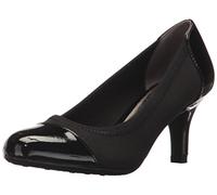 LifeStride Pompa da Donna Parigi Stretch, Nero Liscio., 39 EU