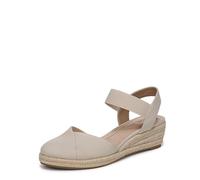 LifeStride Sandali Espadrillas da Donna con Zeppa Kimmie, Latte di mandorle, 38 EU