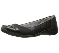 LifeStride Women's Dig Flat, Black Kylie, 7 M US