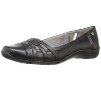 LifeStride Women's Diverse Flat, Black, 11 W US
