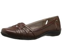 LifeStride Women's Diverse Flat, DARKTAN, 5 M US