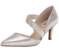 LifeStride Womens Suki Pump, Silver, 6 US