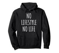 Lifestyle Amante Benessere Tendenze Motivazione Crescita Personale Felpa con Cappuccio
