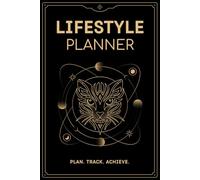 Lifestyle Planner: All in One Journal with Mood, Habit, Fitness & Goal Trackers (6-Month Edition)