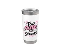 Lifestyle - Troppo carino per lo stress Bicchiere termico in acciaio inox doppia parete