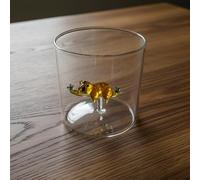 lifestyle WD Bicchiere in vetro borosilicato decoro bradipo