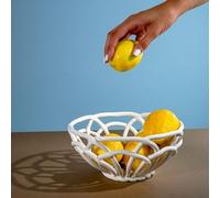 lifestyle WD Cestino Centrotavola in ceramica Bianco