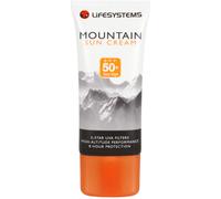LifeSystems Mountain SPF50+ Crema Solare, 50ml 50 ml White/Orange