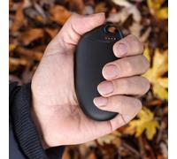 LifeSystems Scaldamani Ricaricabile, USB port, Ricaricabile Onesize Black
