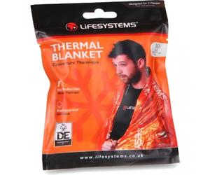 LifeSystems Thermal Blanket, coperta termica Onesize Orange