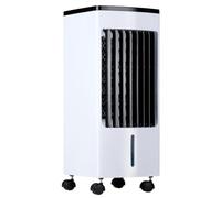 Lifetime Air Climatizzatore mobile - Ventilatore, umidificatore e refrigeratore d'aria - Climatizzatore senza tubo di scarico - Air Cooler 55 dB - Telecomando e timer - Serbatoio acqua 4 l - 22 x 24 x