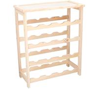 Lifetime Cantinetta per Vini, Bamboo, per 16 Bottiglie, 46 x 23 x 55 cm, Legno, Marrone, 1 - confezione