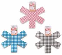 Lifetime Cooking Quadretti, Graffi per padelle, Padella, 3stk. im Set Colori Assortiti