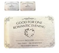 Lifetime Date Night Pass Wallet Card,Include Date Night Pass,Romantic Evening,Lifetime Massage Card,Couple Date Night Card Set,Unique Gift for Boyfriend Girlfriend (love)