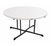Lifetime Tavolo Rotondo Richiudibile 48 Pollici, Bianco, Portatile