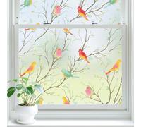 Lifetree Pellicola in vetro smerigliato per finestra, frangivista, oscurante, elettrostatica, opaca, protezione dai raggi UV, per ufficio, casa, bagno, camera da letto, cucina, 59 x 400 cm