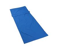 Lifeventure (Blue, Cotton Sleeping Bag Liner, Rectangular Unisex, One Size