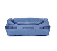 Lifeventure Borsa da viaggio a botte per uomini e donne, resistente all'acqua e antistrappo, da appendere, con specchio e custodia rimovibile (blu)