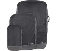 Lifeventure Cubi da Imballaggio Ultralight, 3 pezzi S,M,L Black