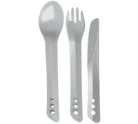 Lifeventure Ellipse Set di Posate, unisex, grigio chiaro Onesize Grey